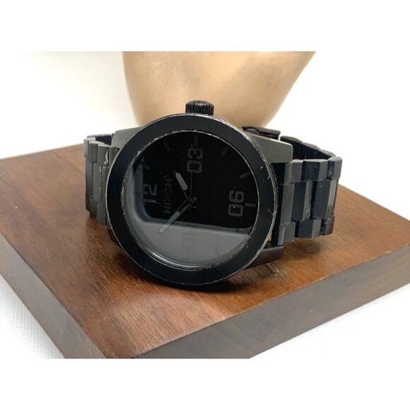 Nixon Men's Watch The Corporal Take Charge Quartz Black Dial Stainless Steel - Picture 8 of 14